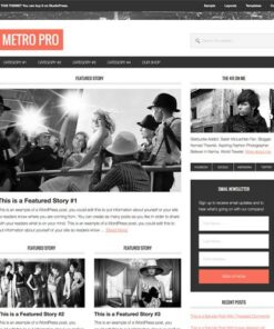 StudioPress Metro Pro Genesis WordPress Theme