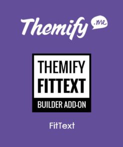 Themify Builder FitText