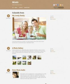 Themify Minblr WordPress Theme