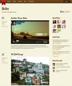 Themify Notes WordPress Theme