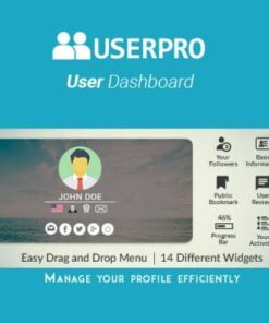 UserPro DashBoard