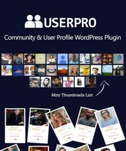 UserPro – Community and User Profile WordPress Plugin