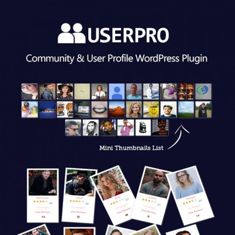 UserPro – Community and User Profile WordPress Plugin