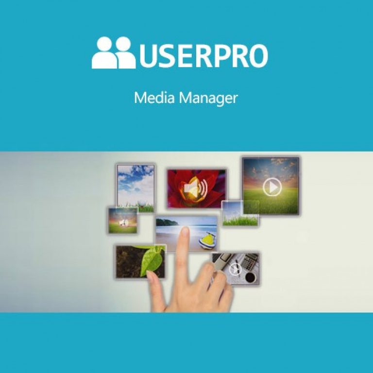 UserPro – Media Manager Add-on