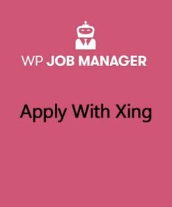 WP Job Manager Apply With Xing Addon