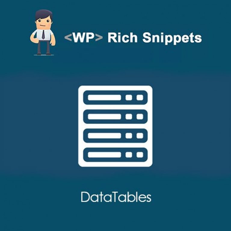 WP Rich Snippets DataTables