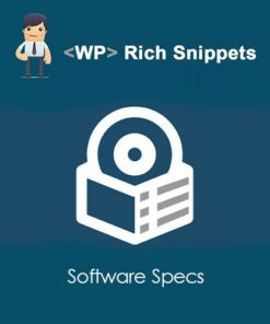 WP Rich Snippets Software Specs