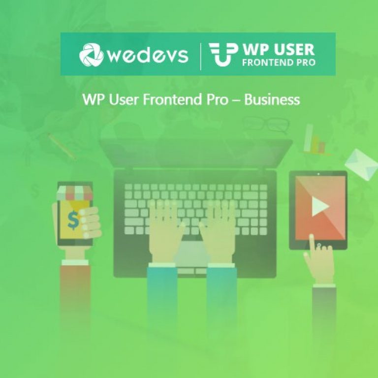 WP User Frontend Pro – Business