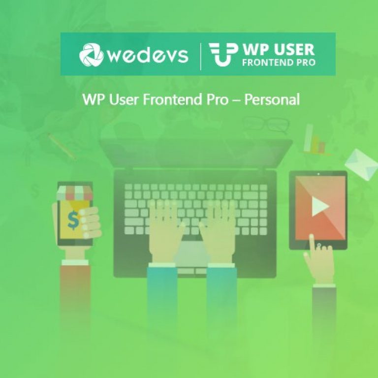 WP User Frontend Pro – Personal