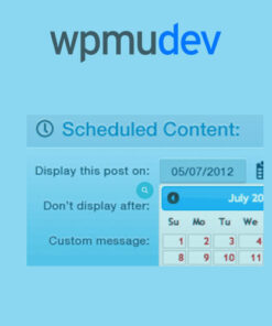 WPMU DEV Schedule Selected Content