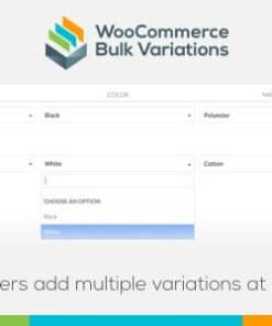 WooCommerce Bulk Variations