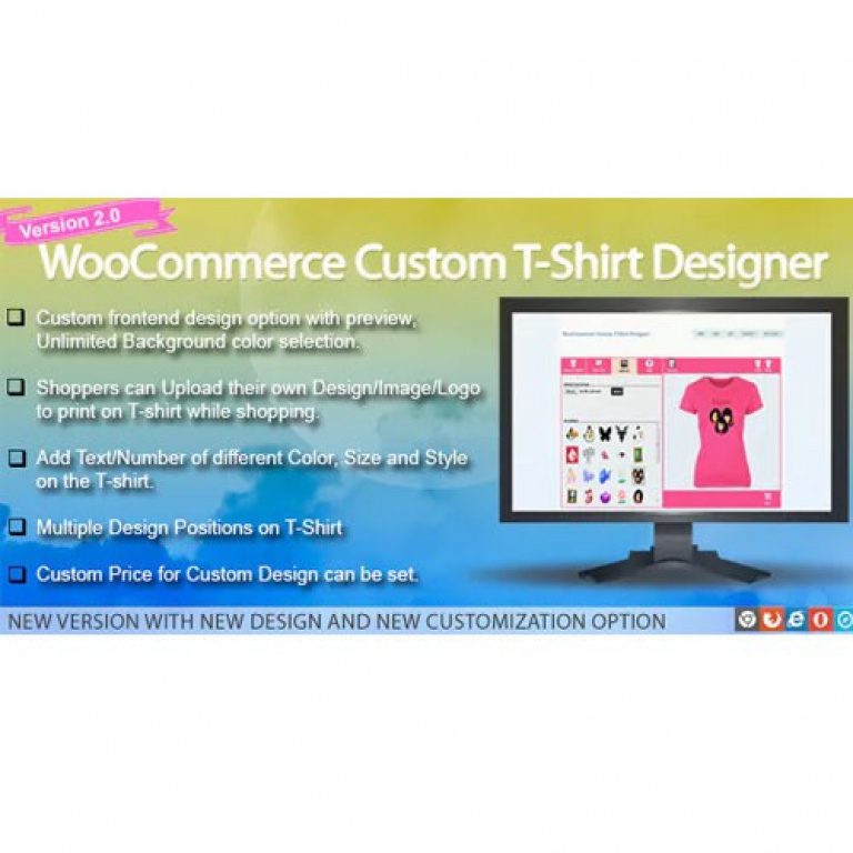 WooCommerce Custom T-Shirt Designer