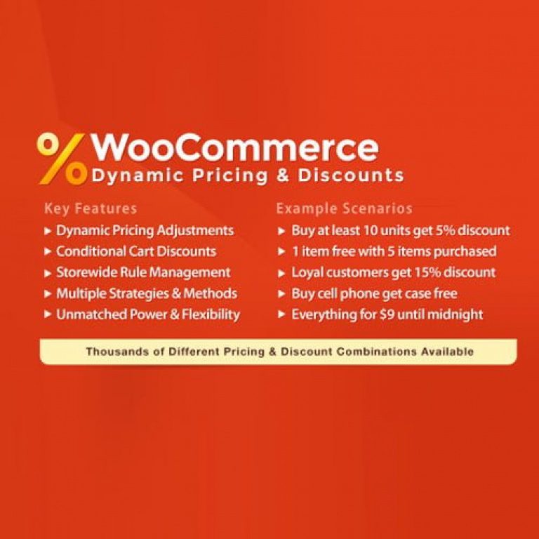 WooCommerce Dynamic Pricing & Discounts