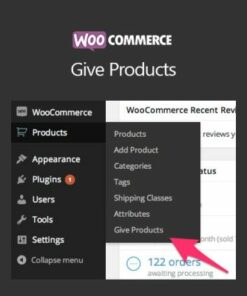 WooCommerce Give Products