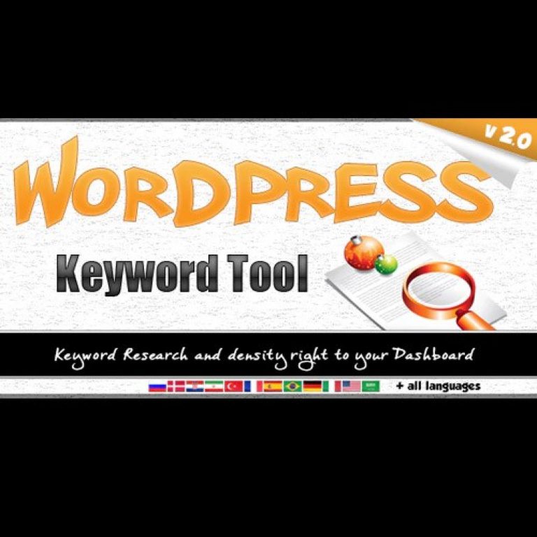 WordPress Keyword Tool Plugin