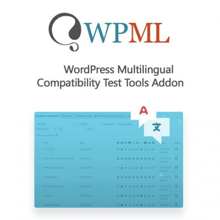 WordPress Multilingual Compatibility Test Tools Addon