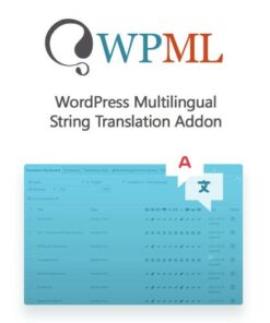 WordPress Multilingual String Translation Addon