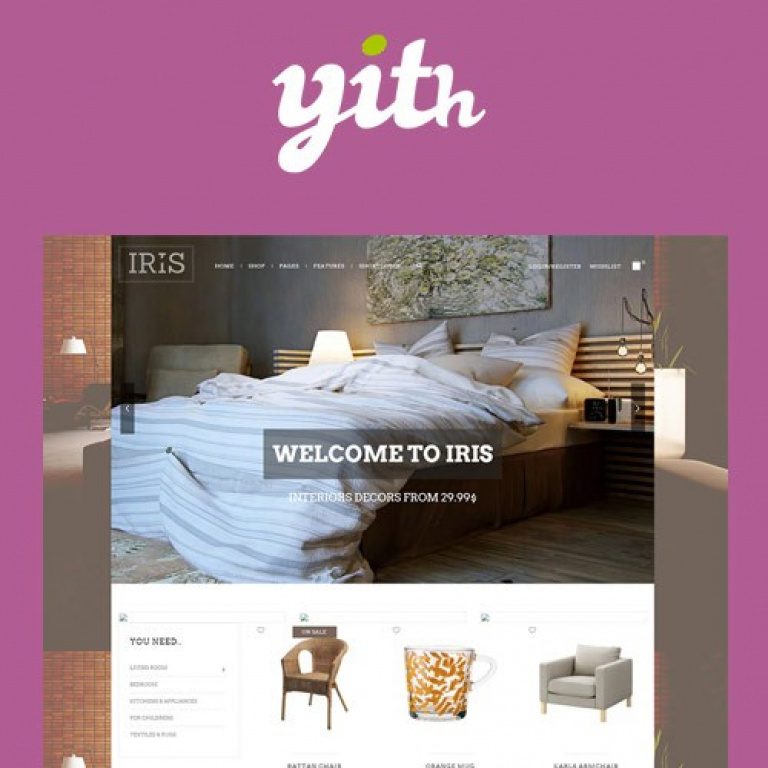 YITH Iris – Interior Design WordPress Theme