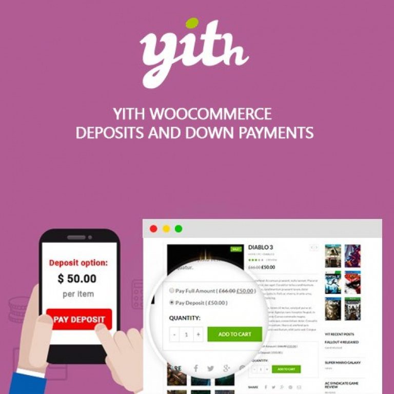 YITH WooCommerce Deposits and Down Payments Premium