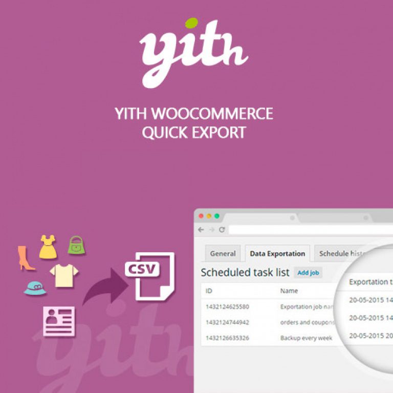 YITH WooCommerce Quick Export Premium