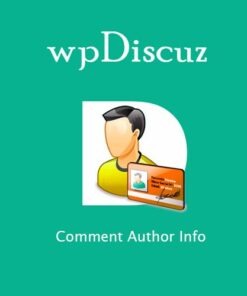 wpDiscuz – Comment Author Info