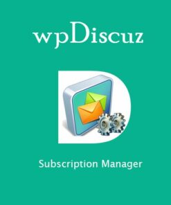 wpDiscuz – Subscription Manager