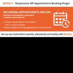 Bookly Recurring Appointments (Add-on)