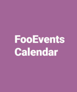 FooEvents Calendar