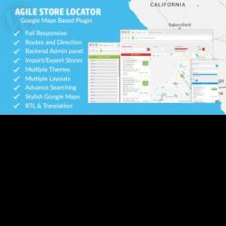 Agile Store Locator (Google Maps) For WordPress