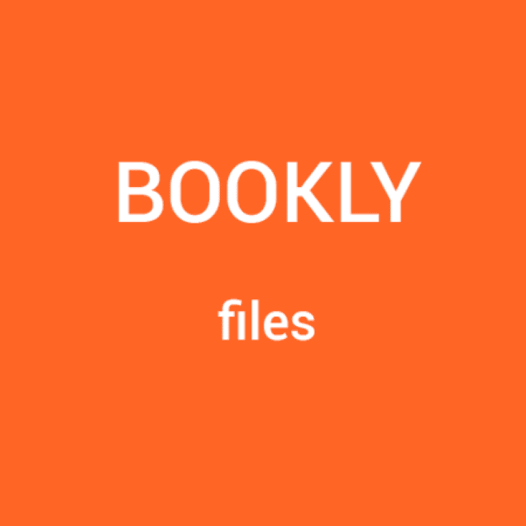 Bookly Files (Add-on)