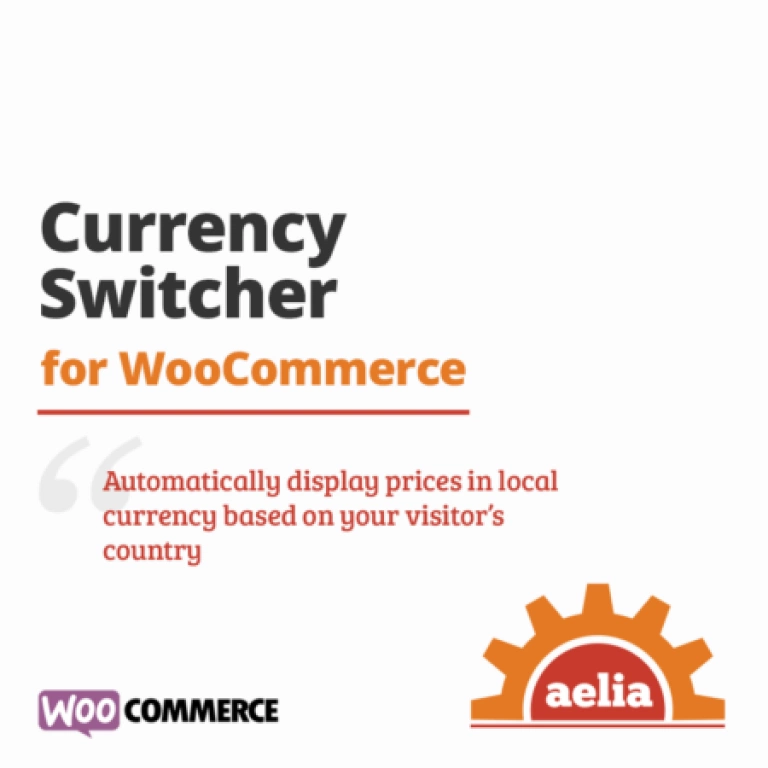 Aelia Currency Switcher for WooCommerce