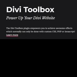 Divi Toolbox 1.6.14 – Powerful Tools to Customize the Divi Theme