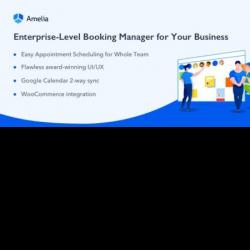 Amelia – Enterprise Level Appointment Booking WordPress Plugin