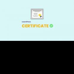 LearnPress Certificates Add-on