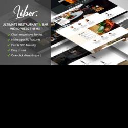 Liber – Ultimate Restaurant & Bar WordPress Theme