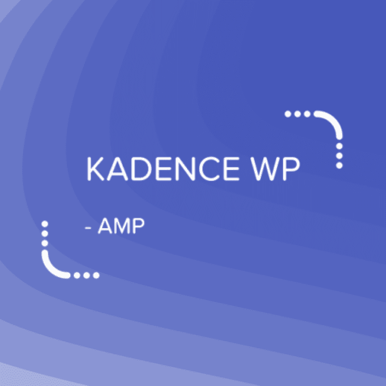 Kadence AMP