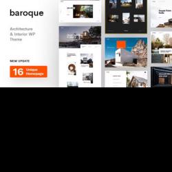 Baroque – Architecture & Interior WordPress Theme