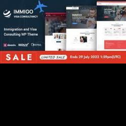 Immigo - immigration and Visa Consulting WordPress Theme