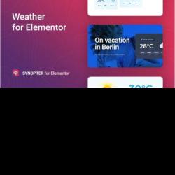 Synopter – Weather for Elementor