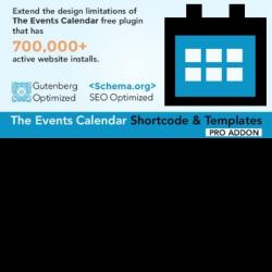 The Events Calendar Shortcode and Templates Pro