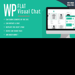 WP Flat Visual Chat | Live Chat & Remote View for WordPress