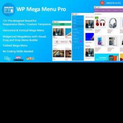 WP Mega Menu Pro – Responsive Mega Menu Plugin for WordPress