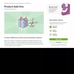 WooCommerce Product Addons