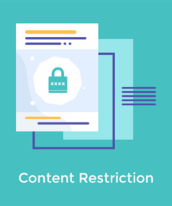 User Registration Content Restriction