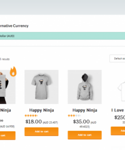 WooCommerce Currency Converter Widget