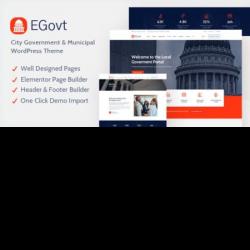 EGovt – City Government WordPress Theme