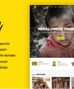 CharityHeart - Charity Responsive WordPress Theme