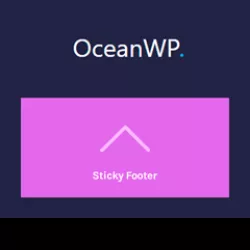 OceanWP Sticky Footer Addon