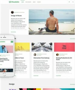 Readable Blogging WordPress Theme Focused on Readability