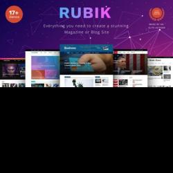 Rubik – A Perfect Theme for Blog Magazine Website